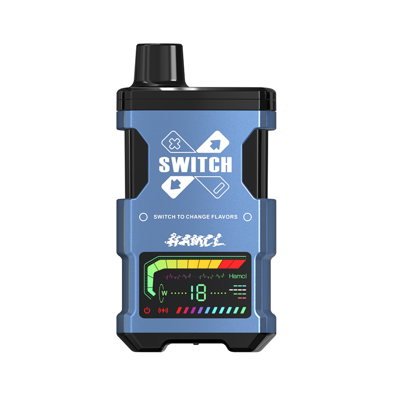 HD003 Switch 10000puffs Daul Mesh Coil Single Shot Unique 2 changeable Flavour Vape