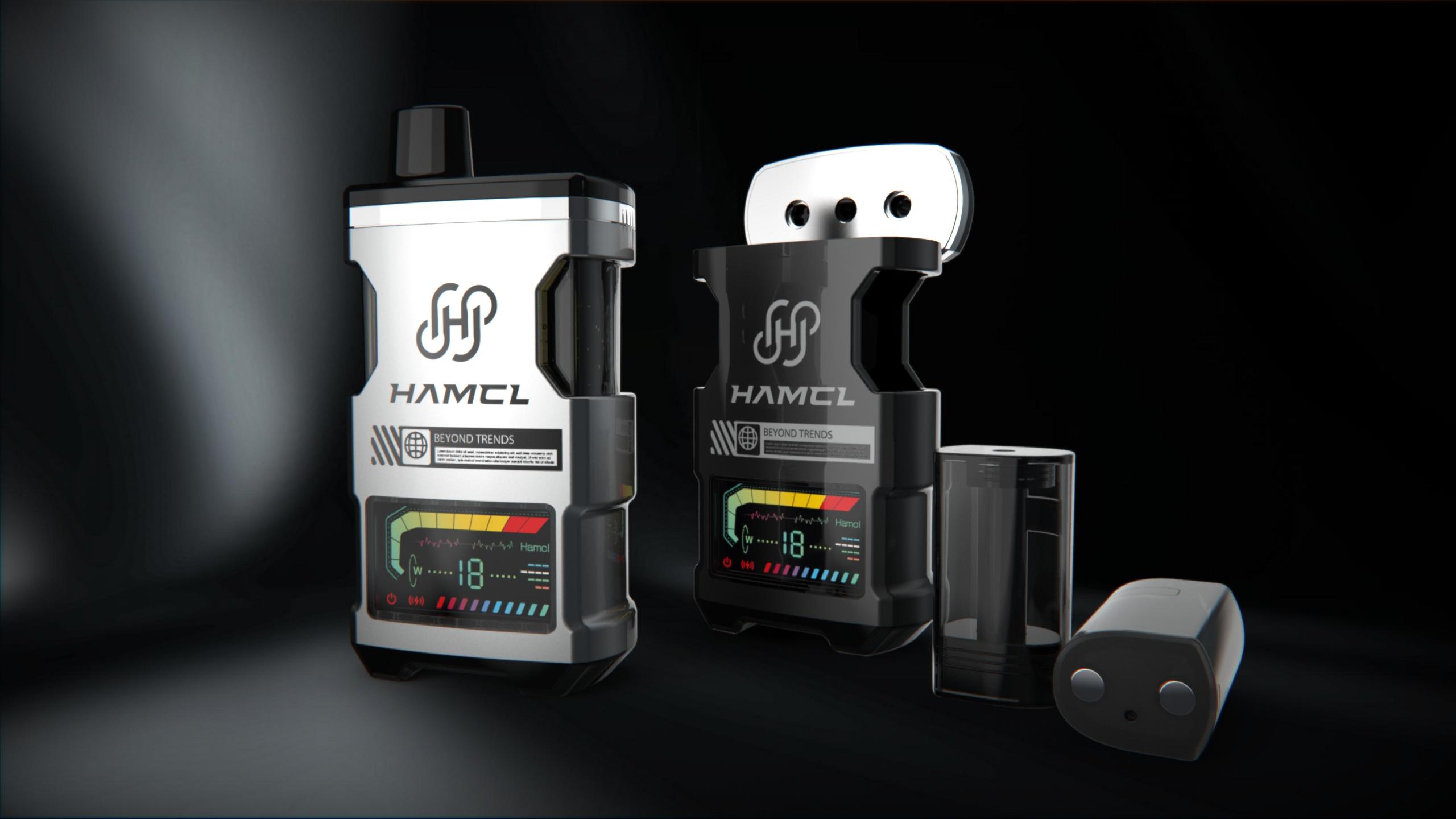 HD003-switch 10000puffs Daul mesh coil single shot unique 2changeable flavour vape