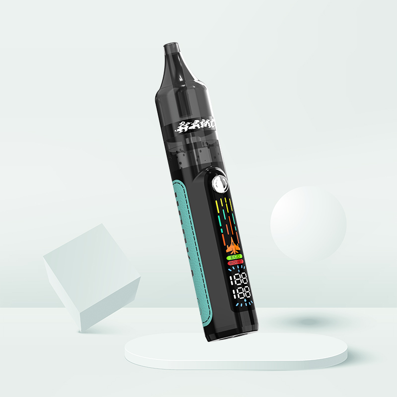 HY051 Hooka 10000 Puffs Electronic Water Cigarettes Stepless Airflow Adjustment Combine Shisha & Disposable Vape